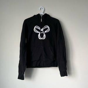 TNA | BLACK FULL ZIP HOODIE